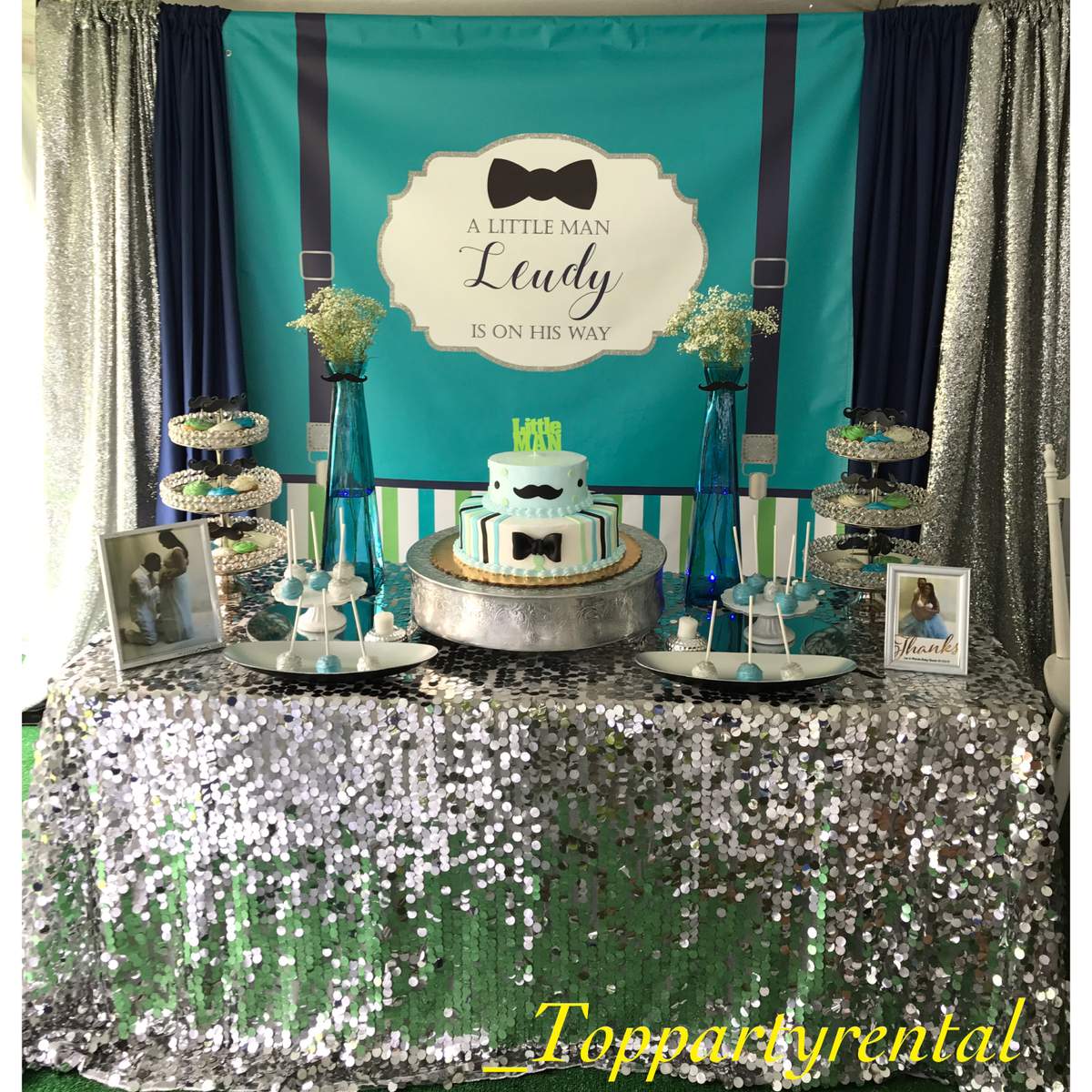 Leo's and Mariela's Baby Shower  - Little Man
