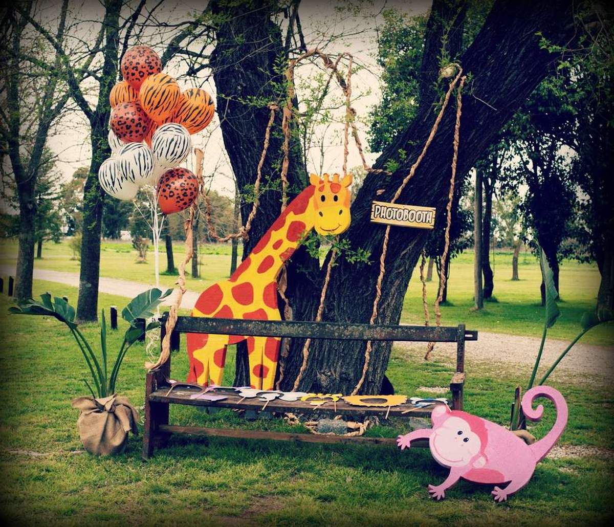 Aahaan turns two - Jungle themed