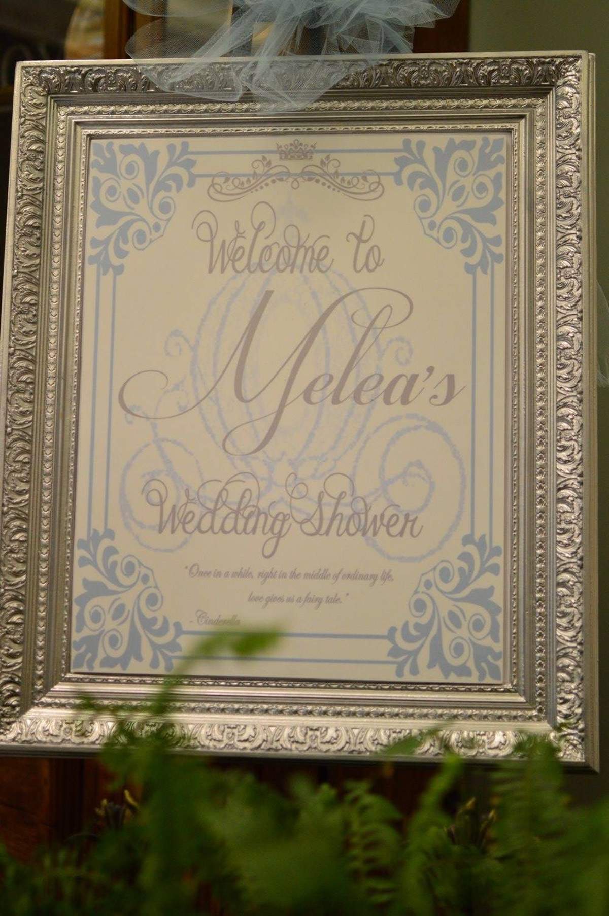 Melea's Happily Ever After Bridal Shower - Cinderella