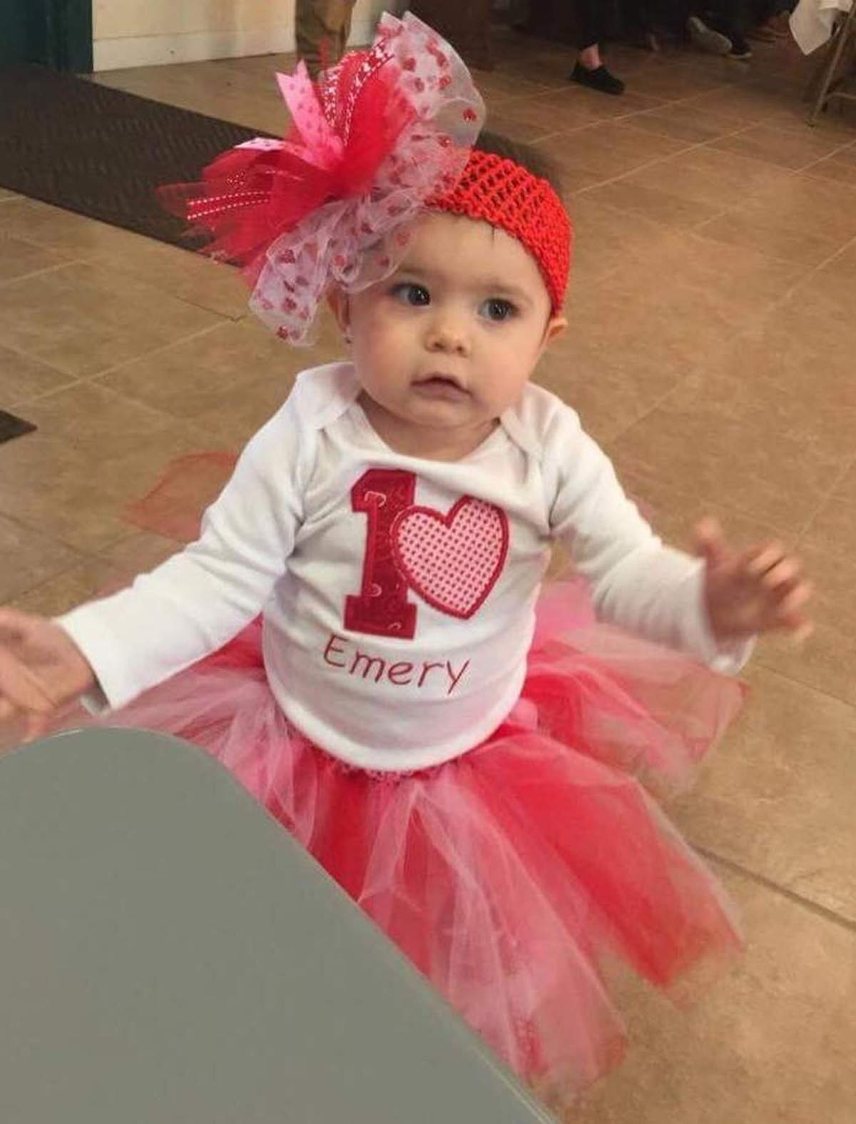 Emery's Valentine's 1st birthday party - valentines