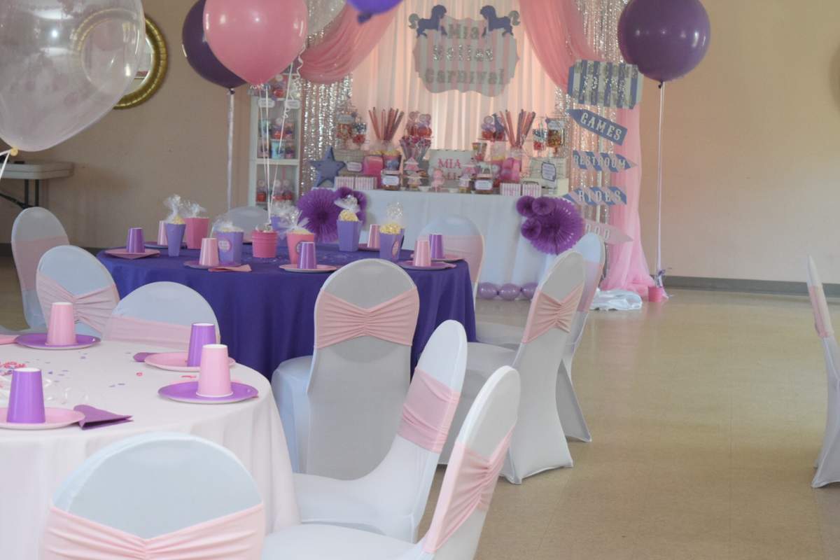 Girls Carnival birthday party - Circus / Carnival