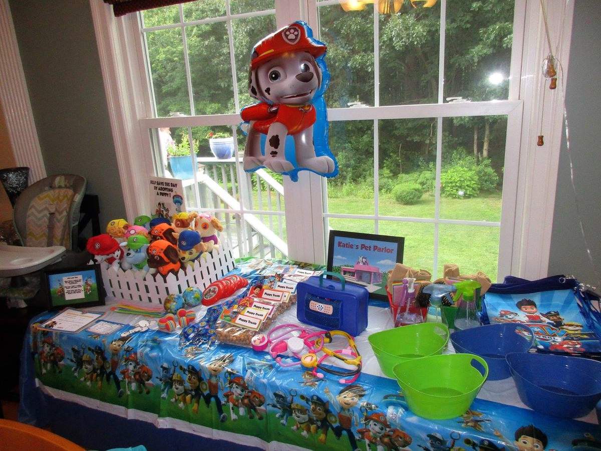 Paw Patrol / Birthday "Paw Patrol 4th Birthday" Catch My Party