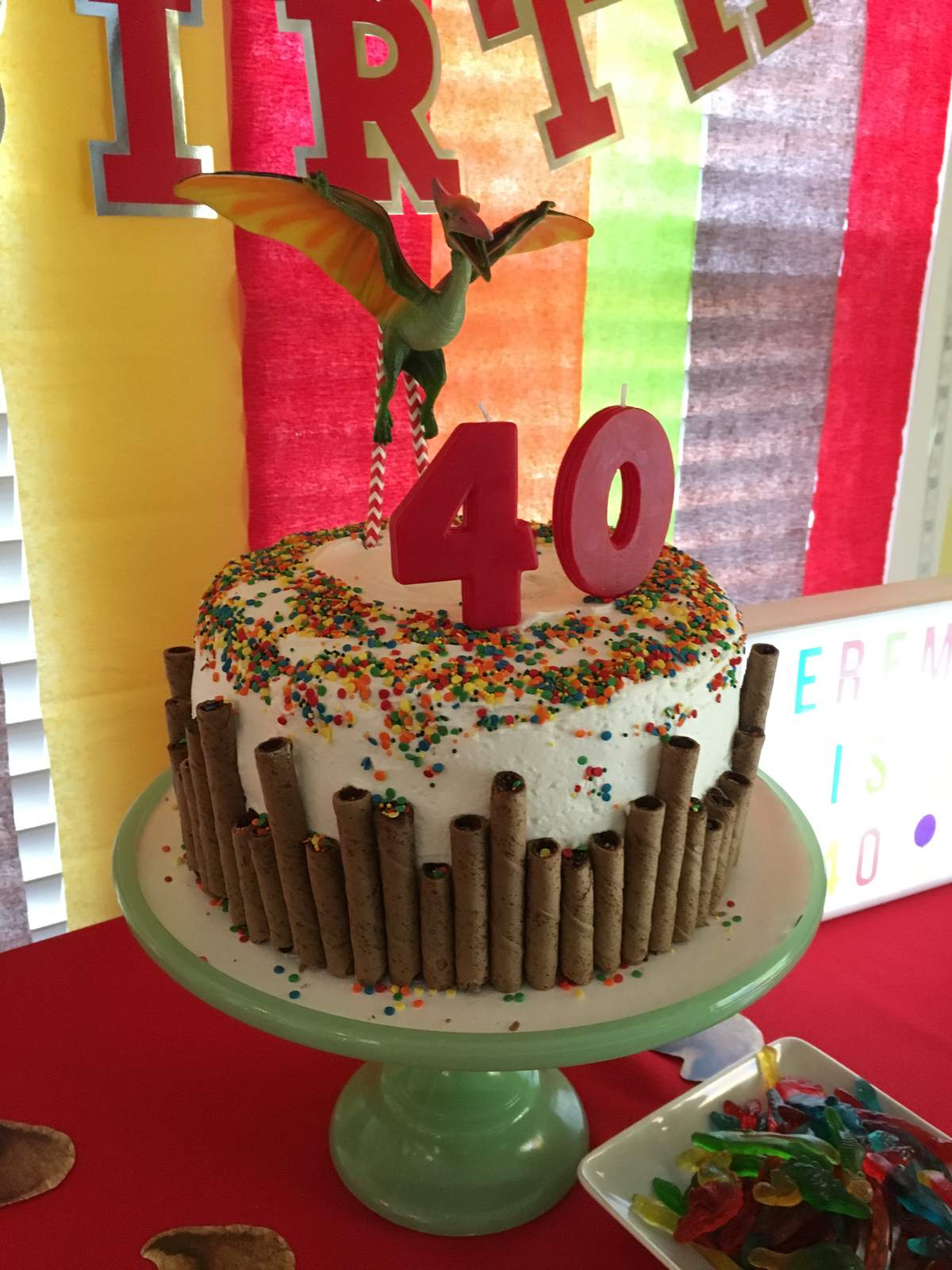 40th pterodactyl dinosaur party - Dinosaurs