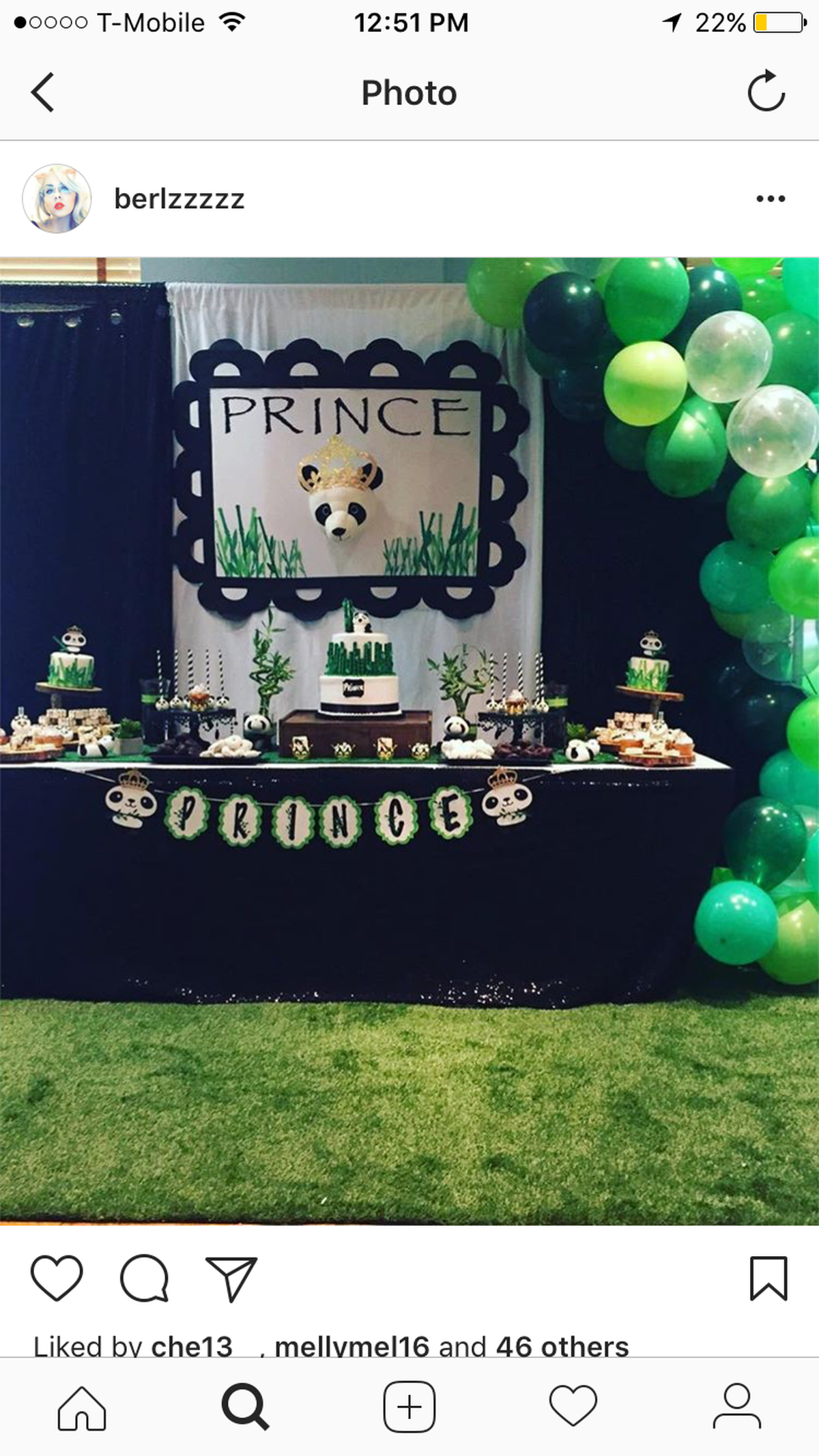 Andy & Julissa's Panda Shower - Panda baby shower