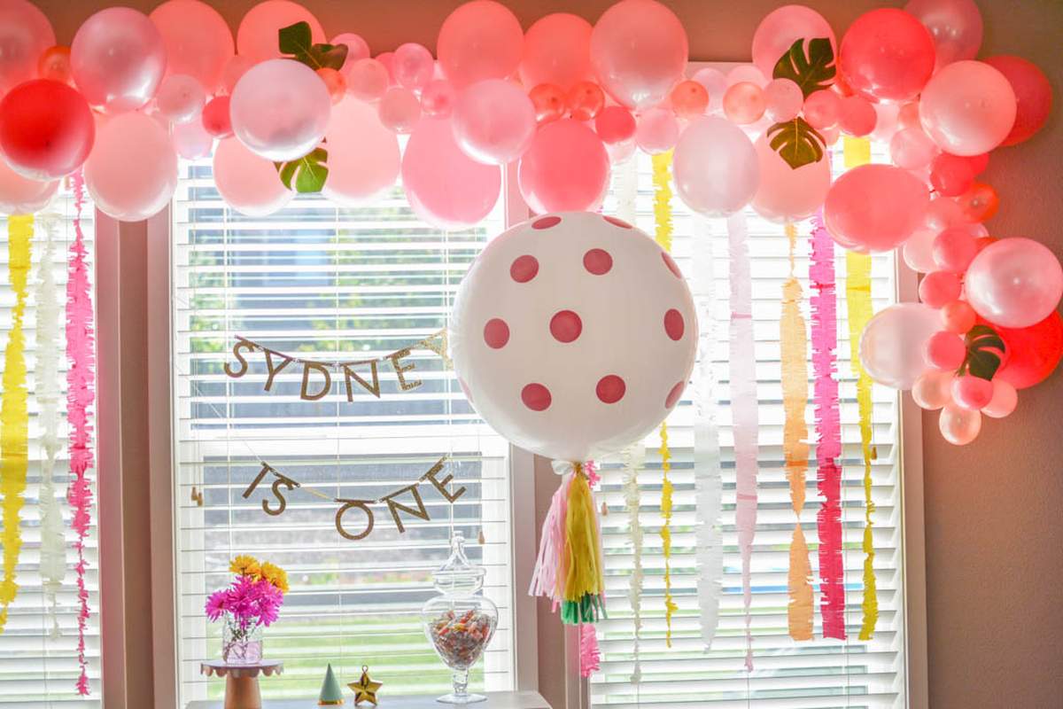 Sydney's First Birthday Party - Boho Floral