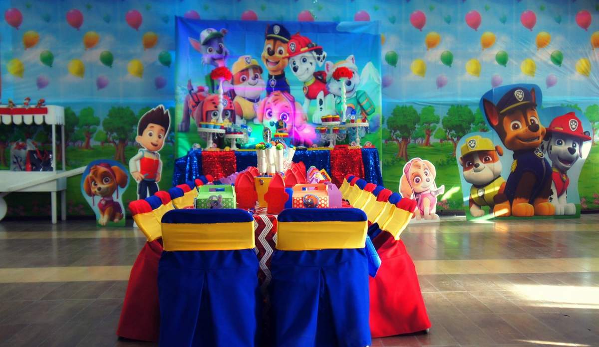 Paw Patrol for Joaquin  birthday party - Paw Patrol