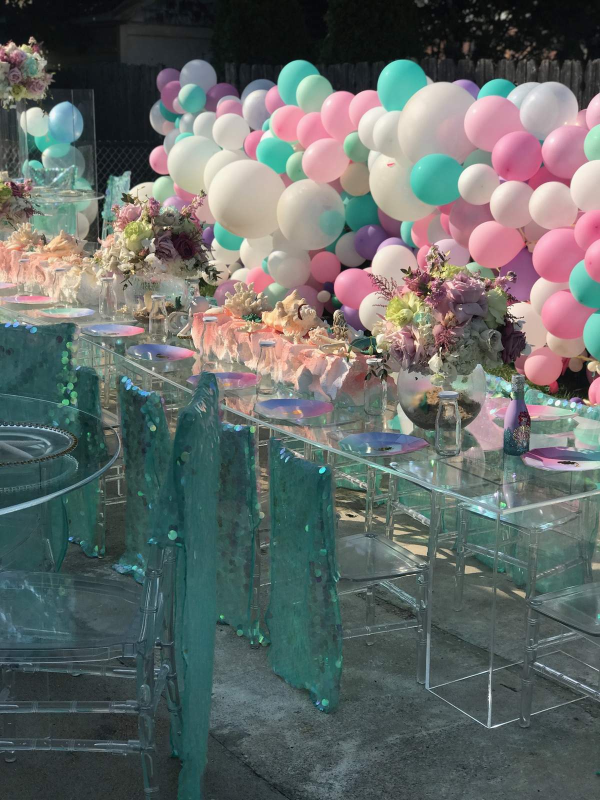 Demi's Under Sea Birthday party  - Mermaids