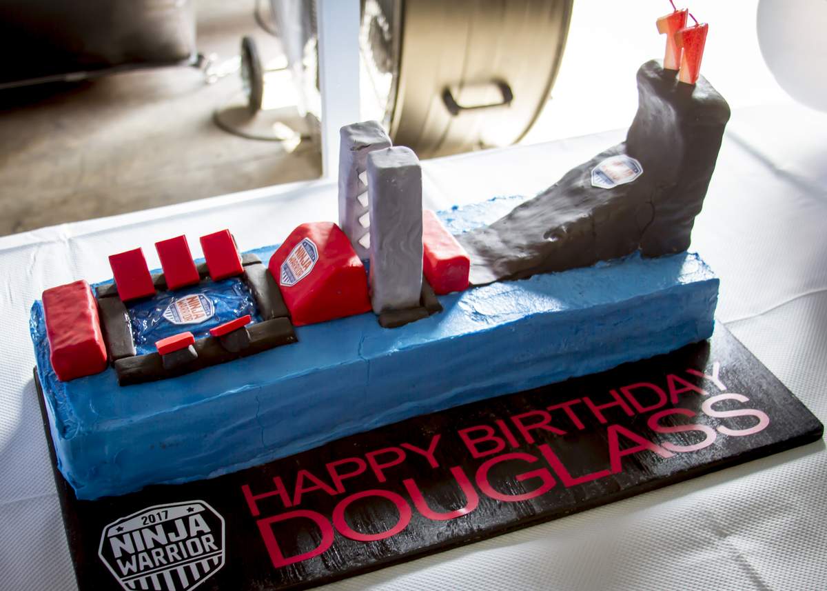 American Ninja Warrior Birthday Party Ideas Photo 11 Of 24 Catch My Party