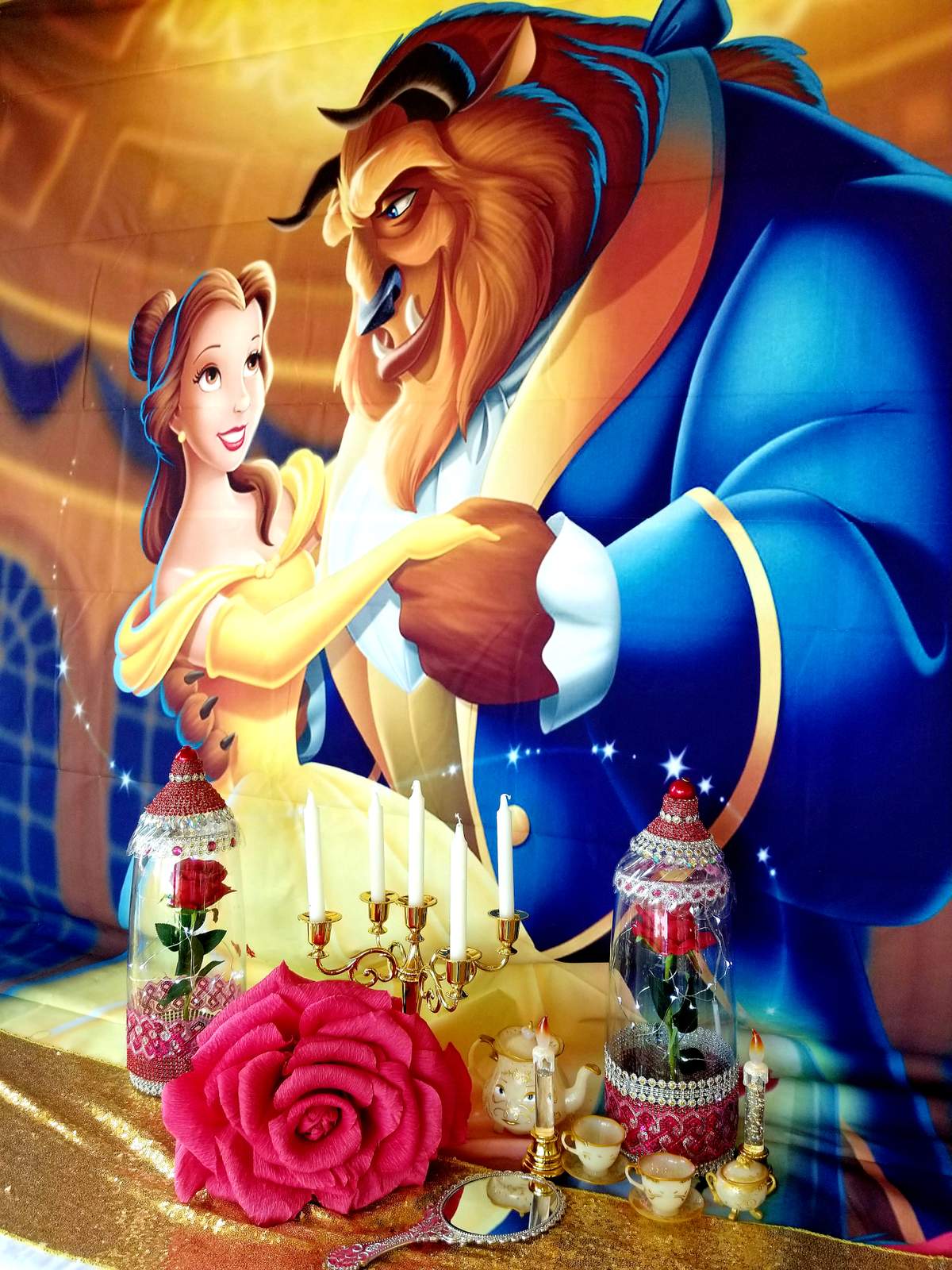 Ivanna's Beauty and the Beast birthday party - Belle / Beauty and the Beast