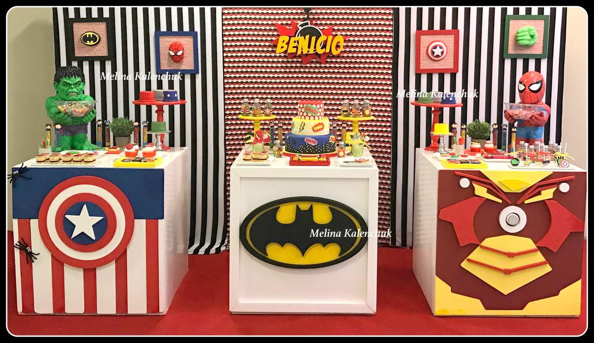 superhero birthday party - Super Heroes