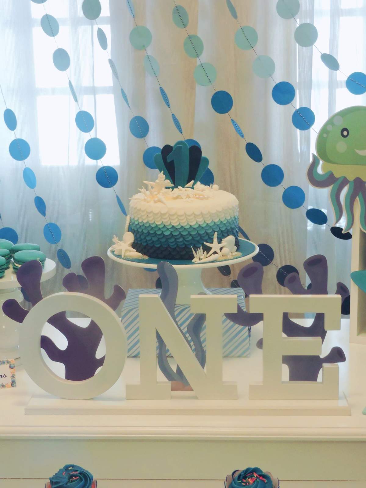 Devan turns 1 - Under the sea