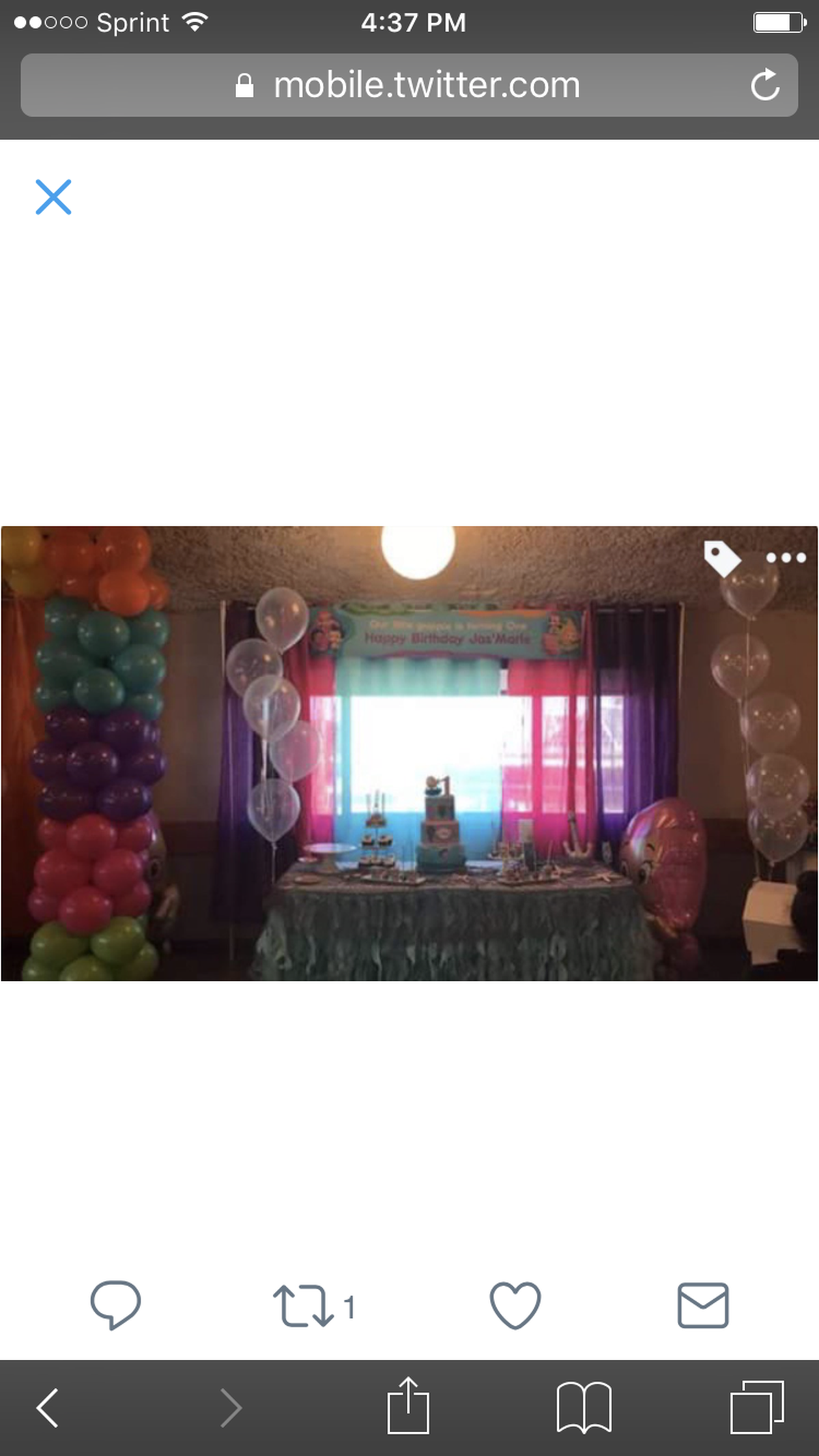 Jas 1st Birthday - Bubble guppies theme 