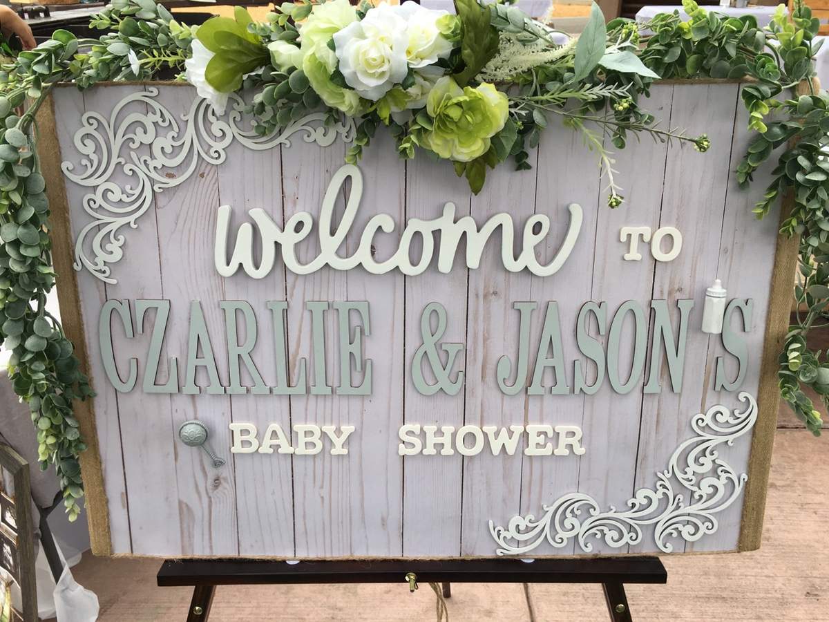 Czarlie and Jason's Baby Shower  - Rustic
