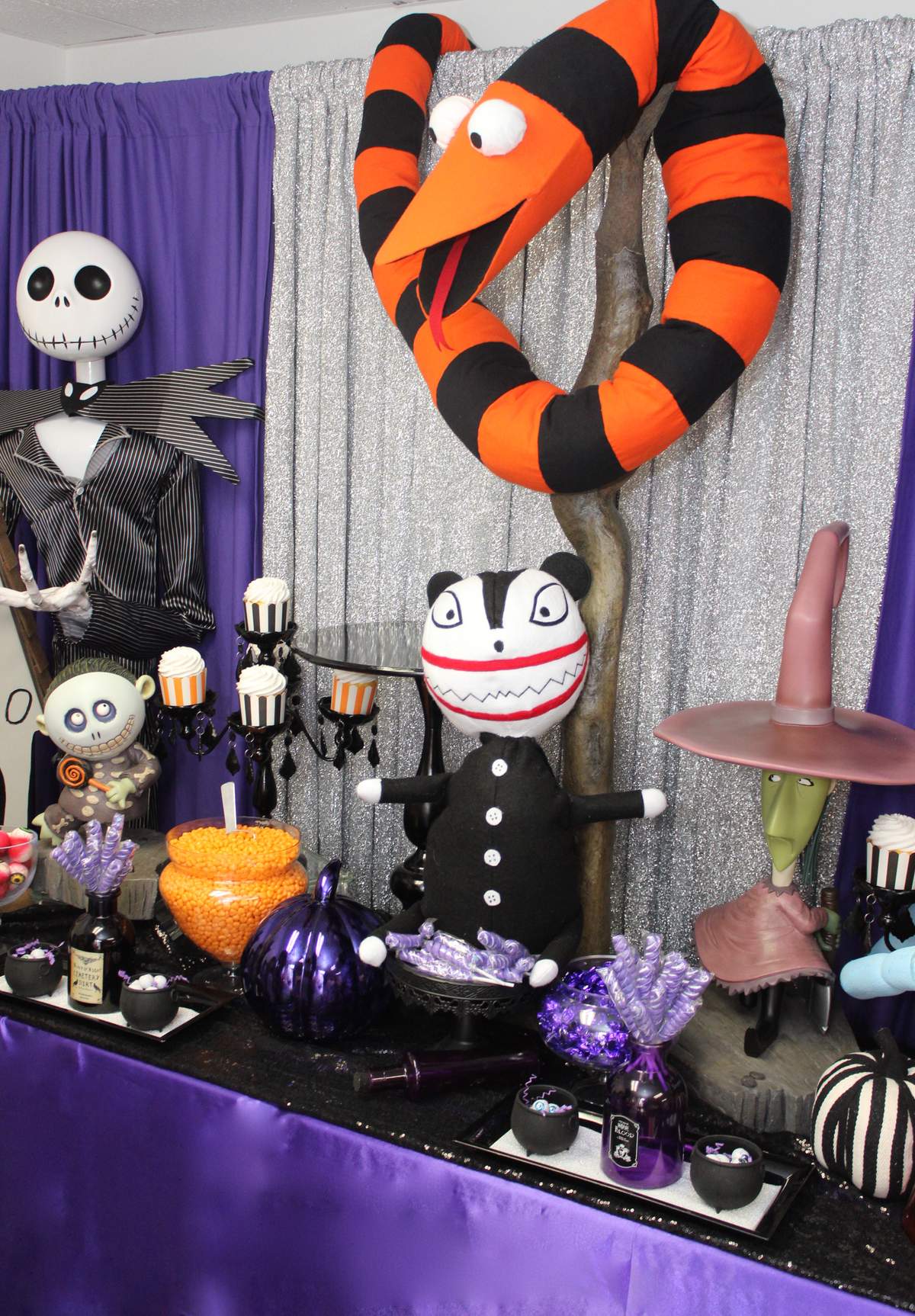 The Nightmare Before Christmas Birthday Party Ideas Photo 1 Of 12