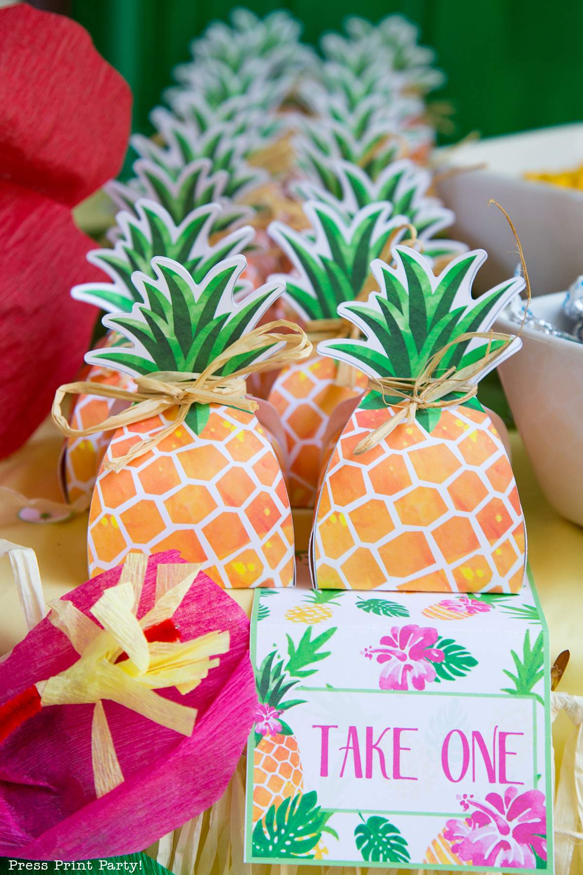 Pineapple Luau Birthday Party Ideas | Photo 6 of 18 | Catch My Party pineapple-luau-birthday-party-ideas-photo-6-of-18-catch-my-party