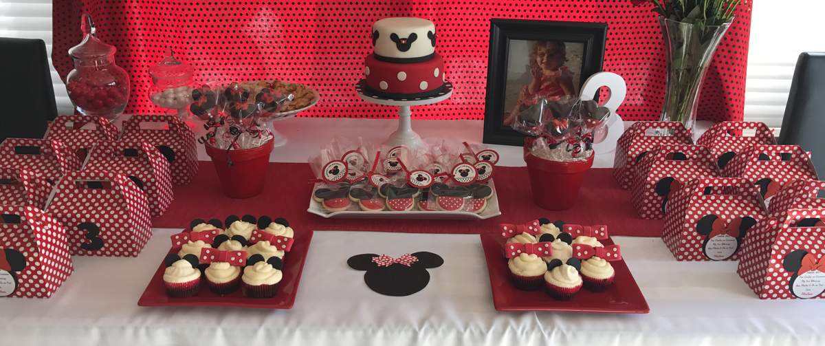 Madison's Minnie Mouse Party - Minnie Mouse