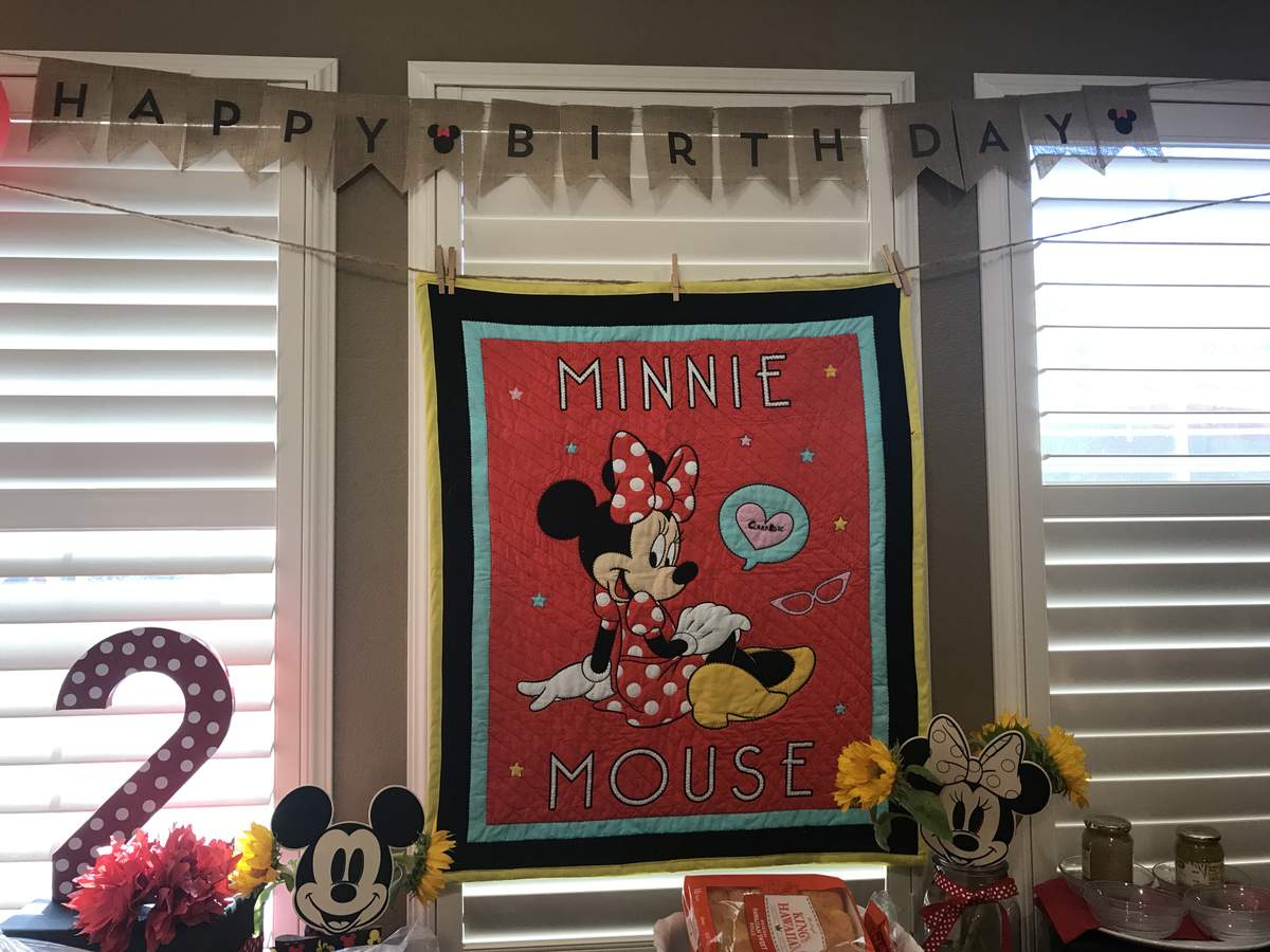 Clara's Minnie Mouse 2nd Birthday party - Mickey Mouse / Minnie Mouse