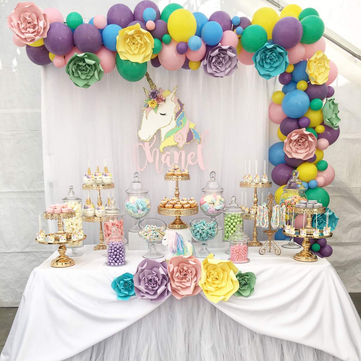 Decor Table Anniversaire Licorne Decor Table Anniversaire Licorne