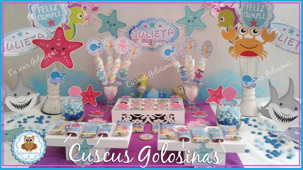 Debajo del mar - Under the Sea -