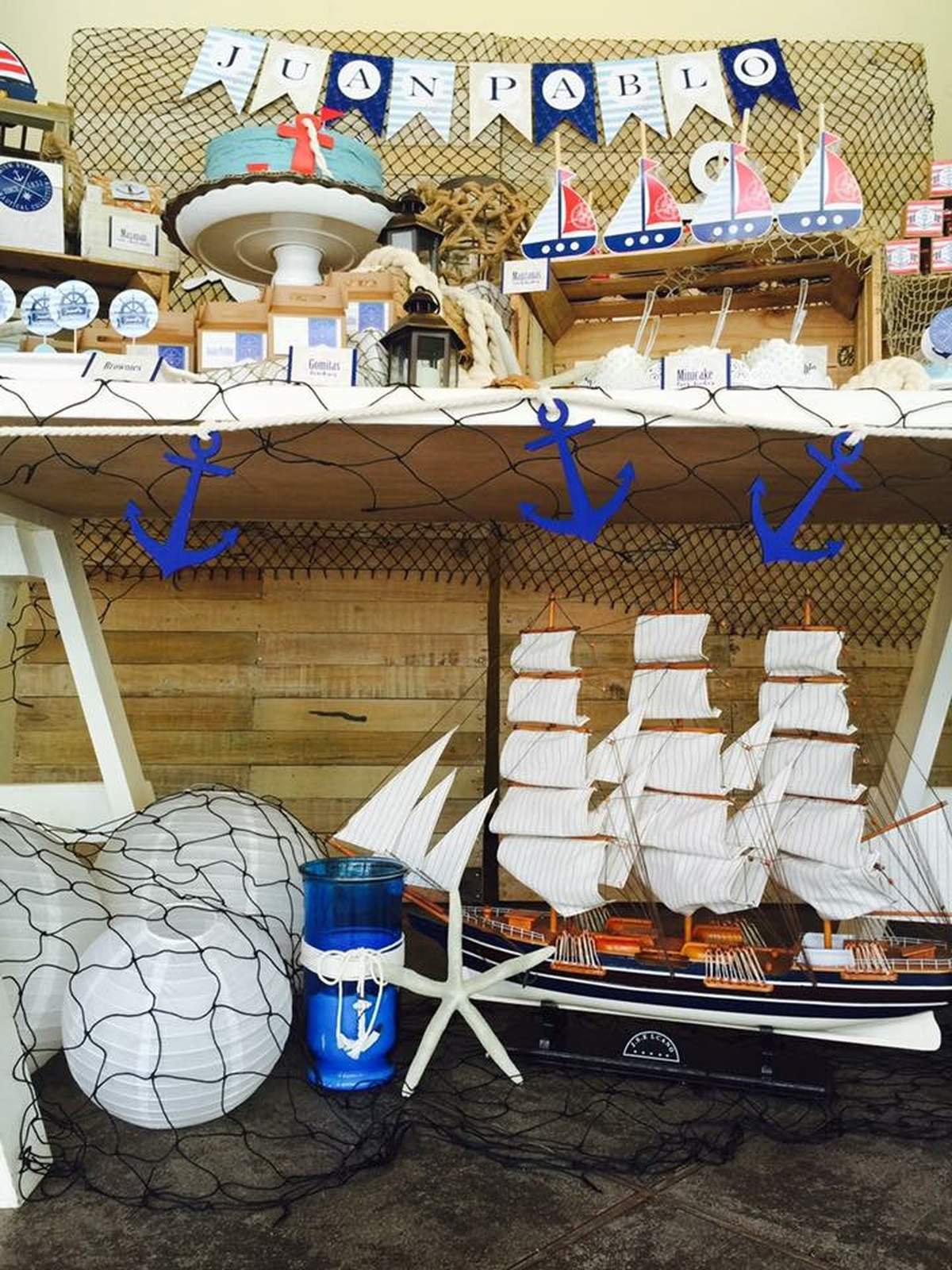 NAUTICAL Birthday Party Ideas Photo 1 of 32 Catch My Party