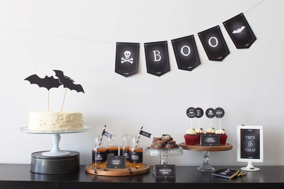 Black & White Halloween Party - Halloween