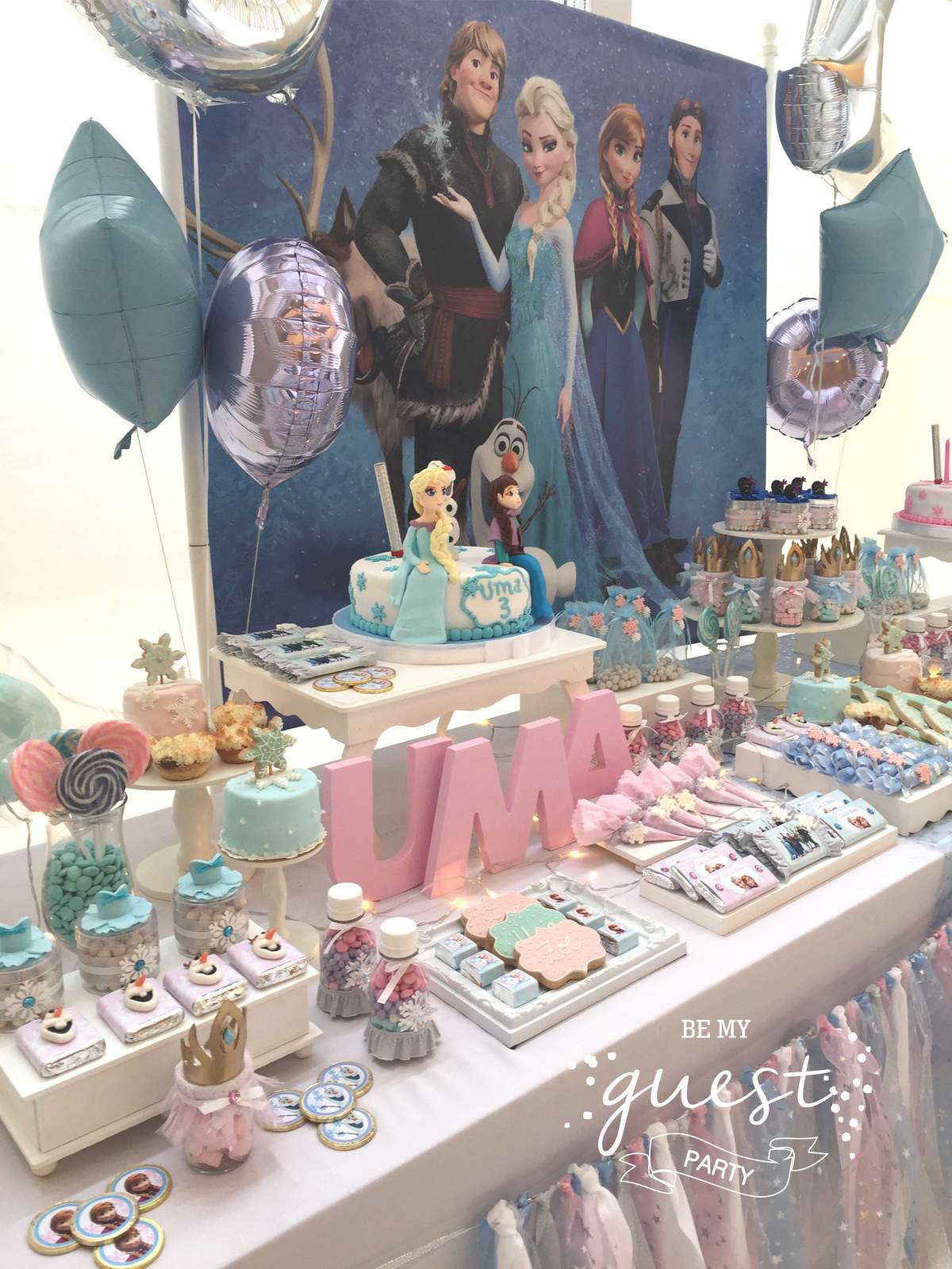 Cumple Zoe & Uma - Frozen (Disney)