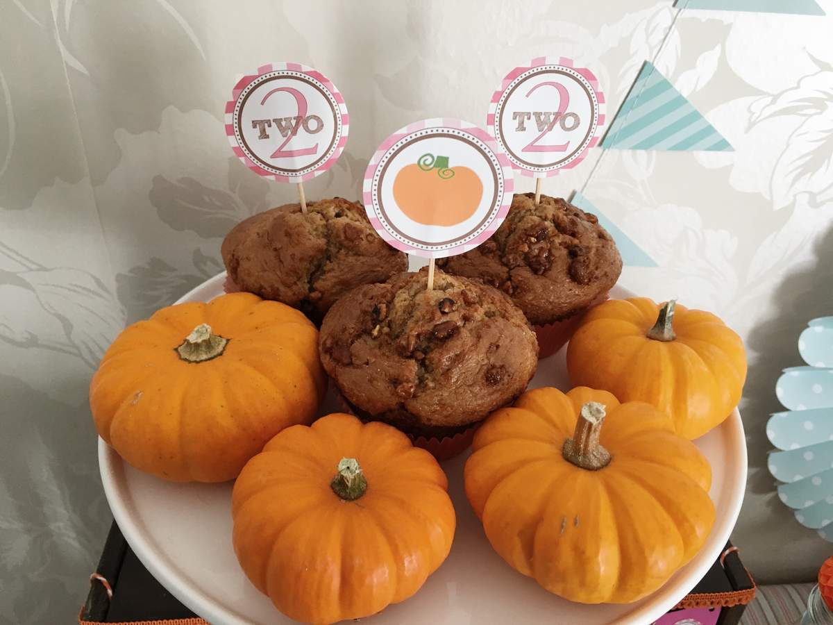 Pumpkin Patch Birthday Party Ideas | Photo 1 of 43 | Catch My Party