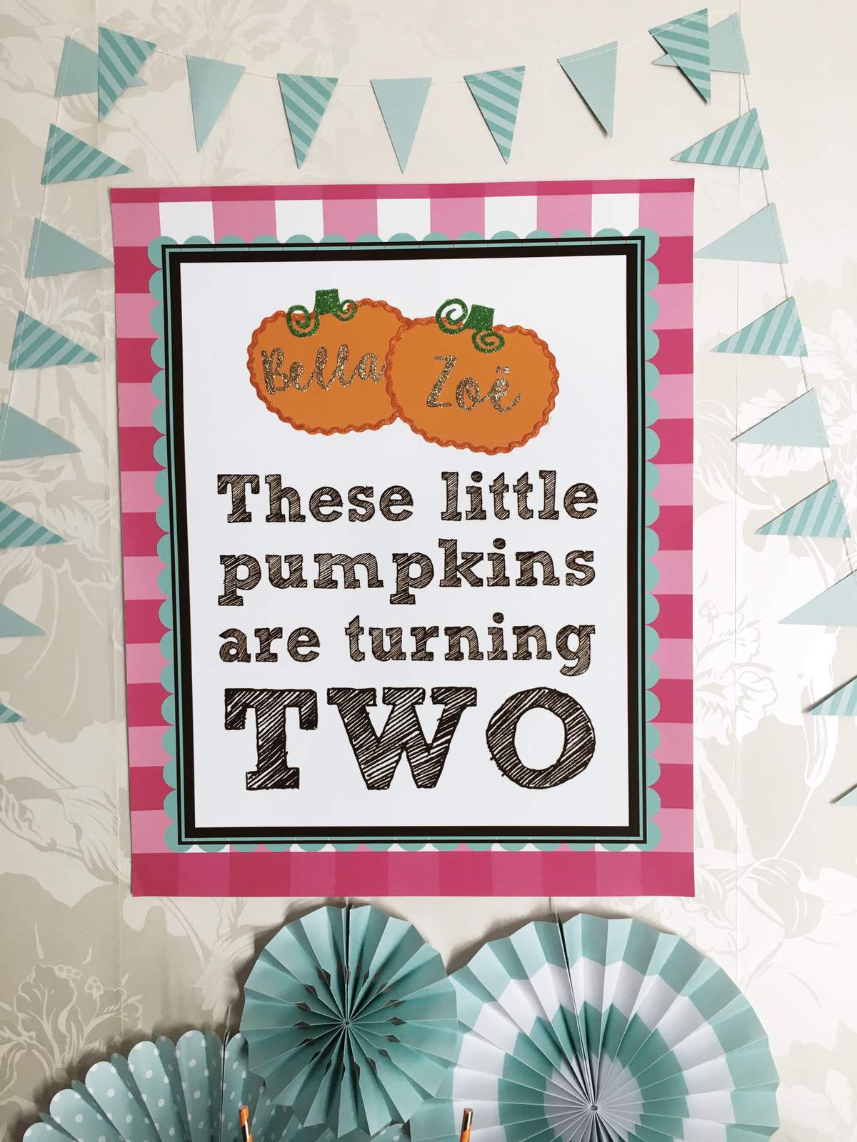 Pumpkin Patch Birthday Party Ideas | Photo 1 of 43 | Catch My Party