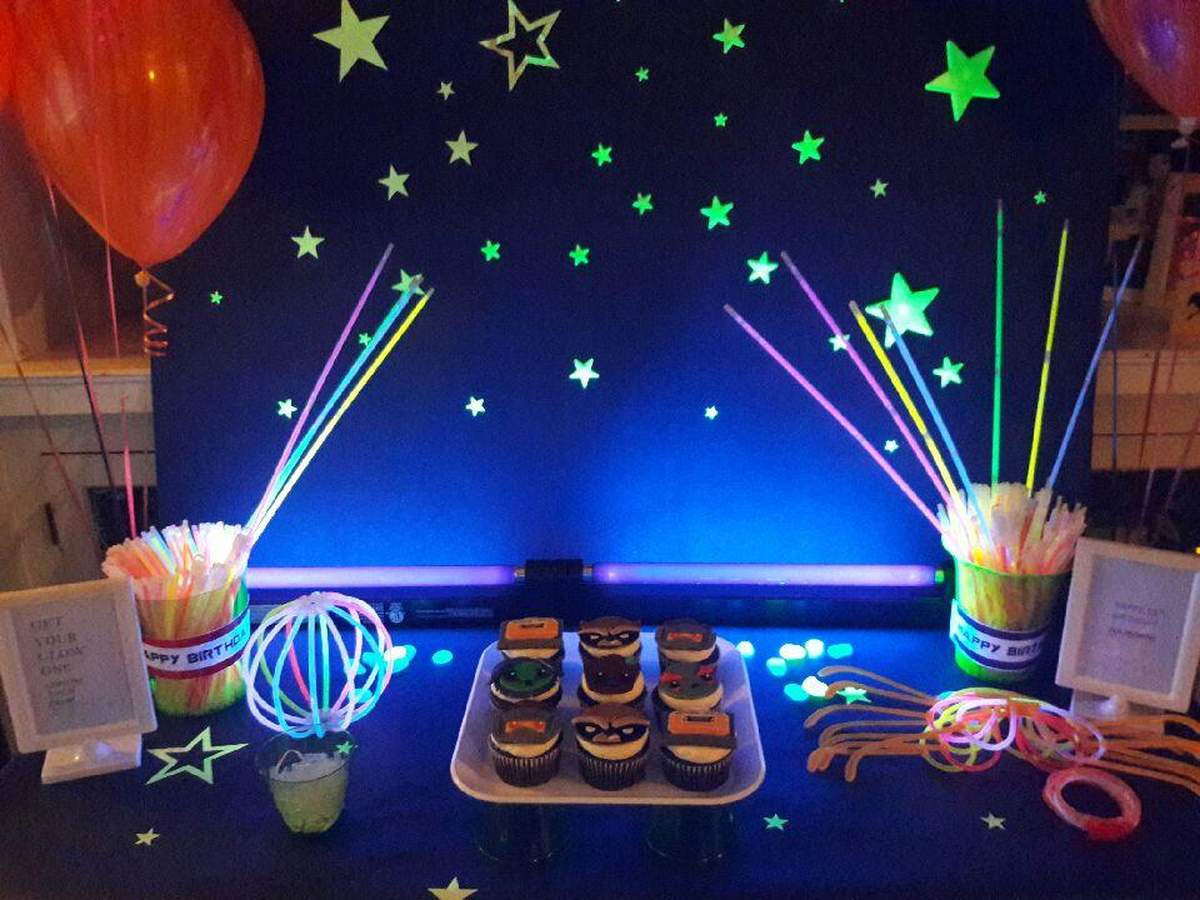 Teen glow party / Birthday "Guardians of the galaxy glow party" | Catch