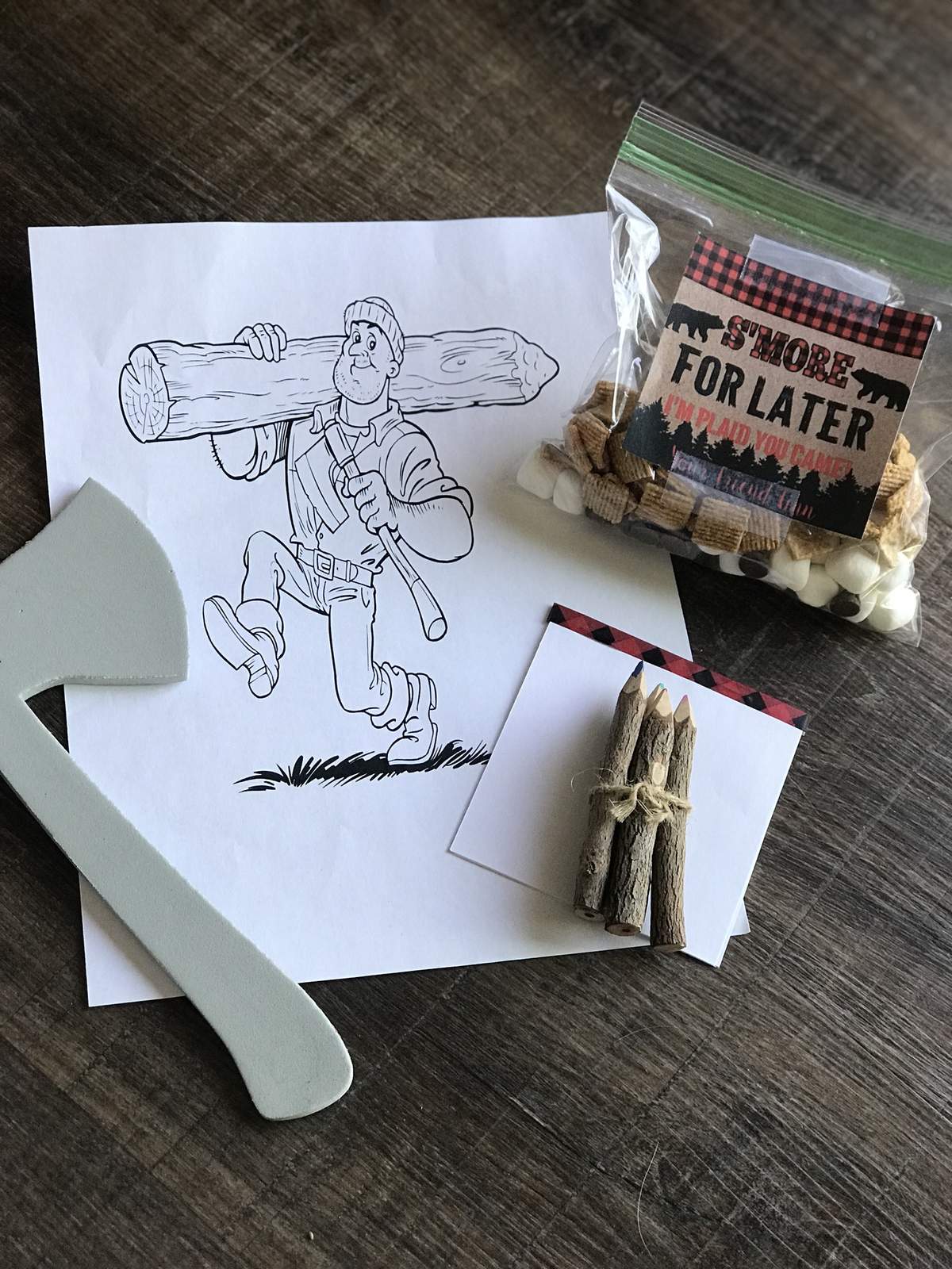 Lumberjack Birthday Party Ideas | Photo 1 of 23 | Catch My Party