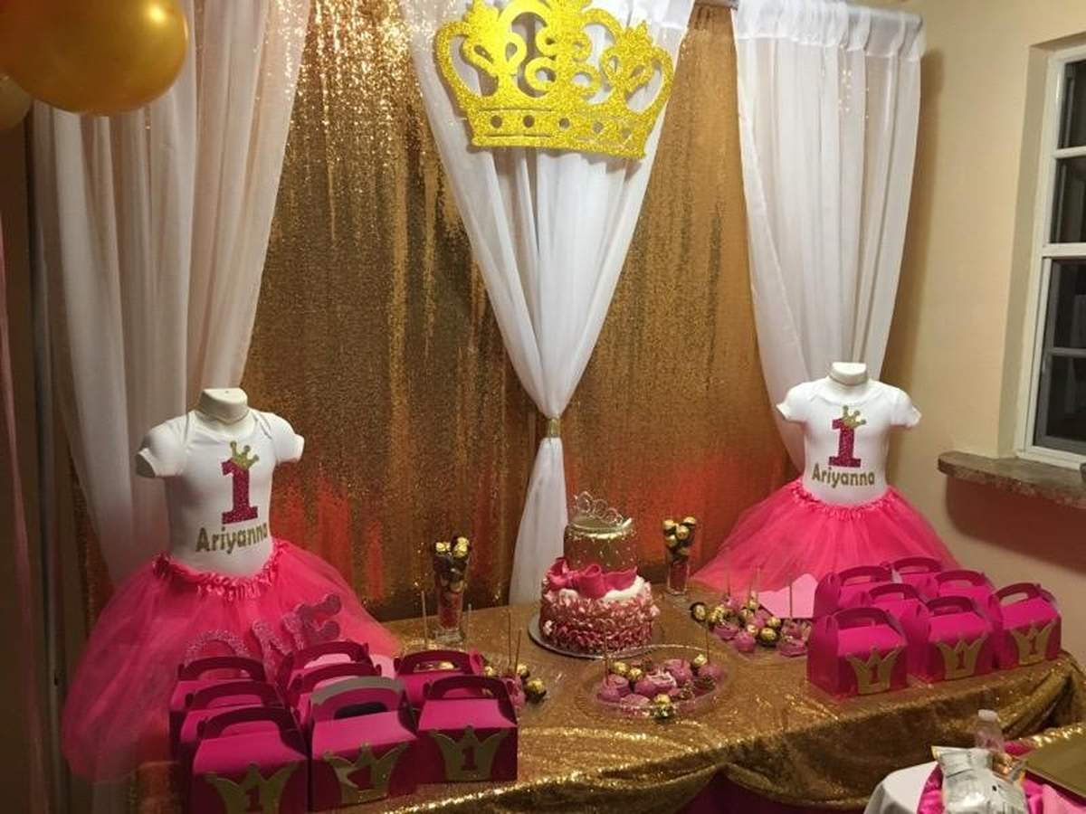 Princess Aiyanna's 1st Birthday - Princess and Tutus
