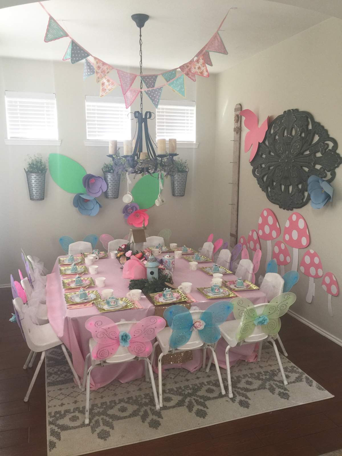 Adley's Fairy Garden Tea Party - Fairy Garden