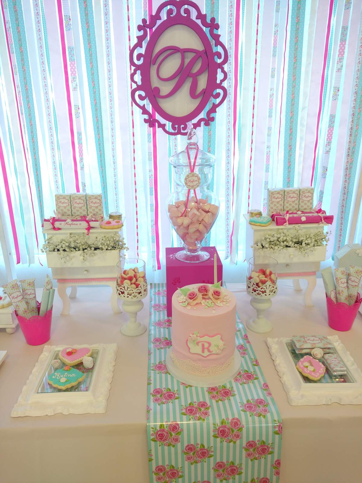 Shabby chic first birthday to Rufina  - Shabby chic