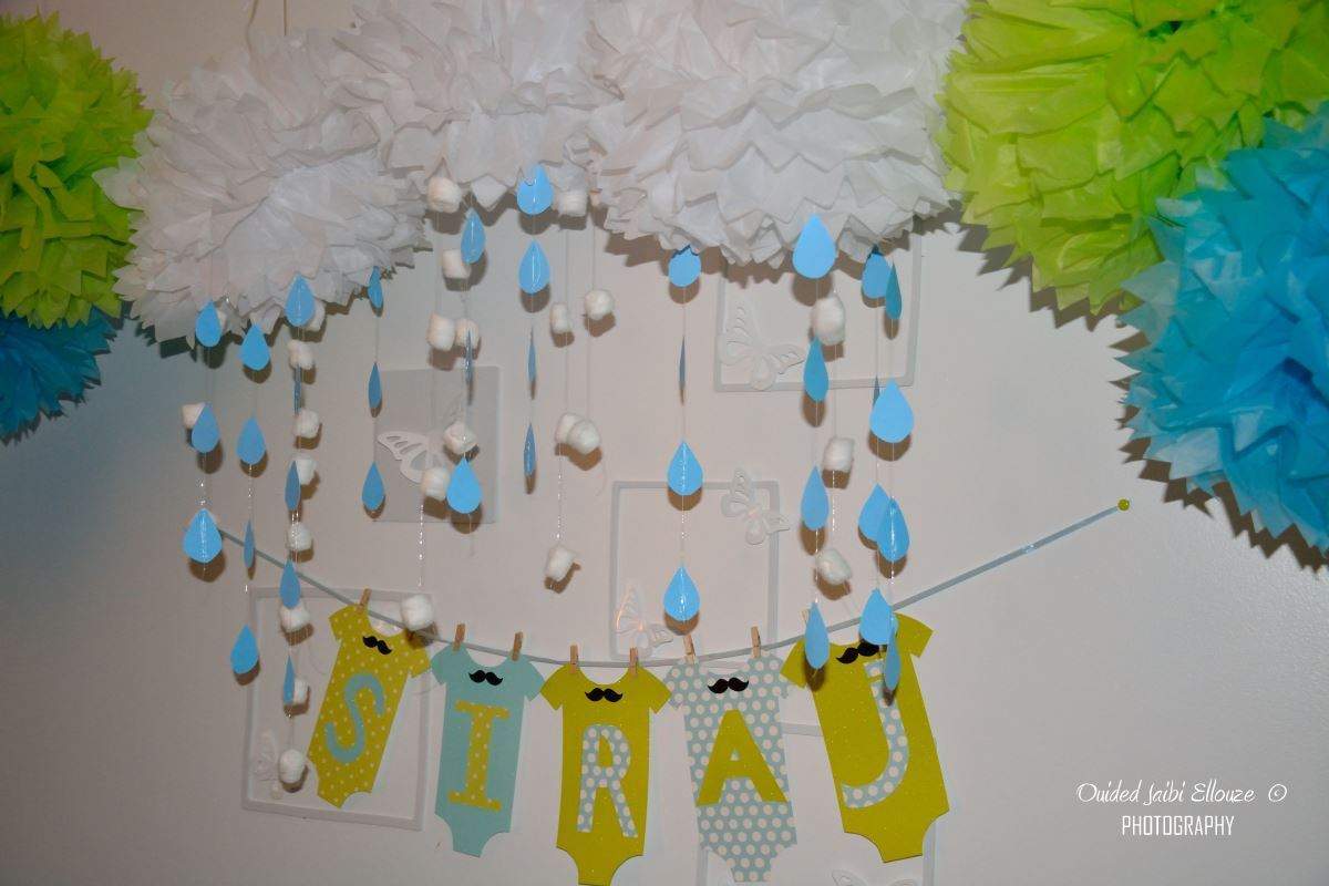 Oh boy Baby Shower - moustache , little man