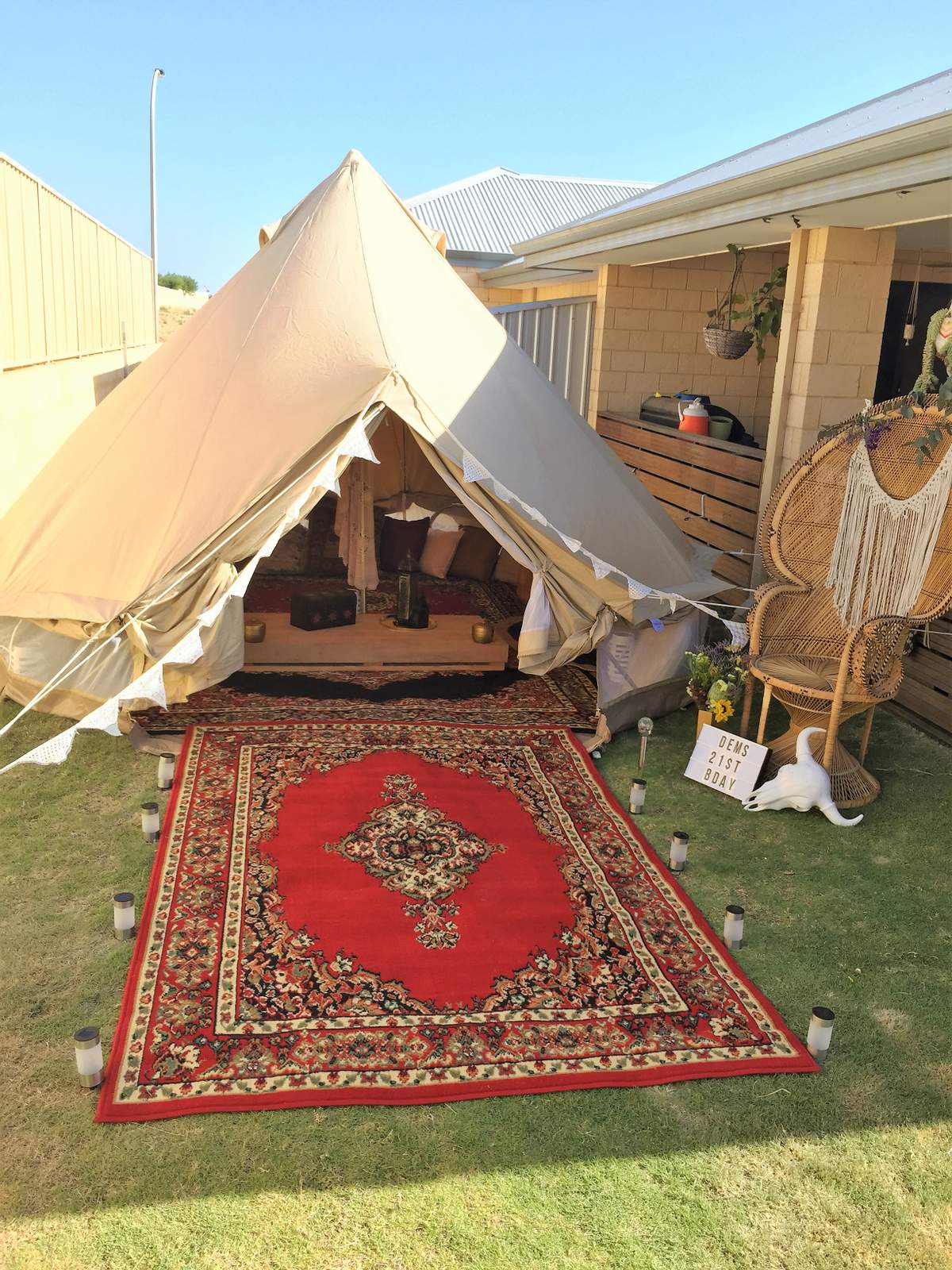 21st Boho birthday party - Boho Chic
