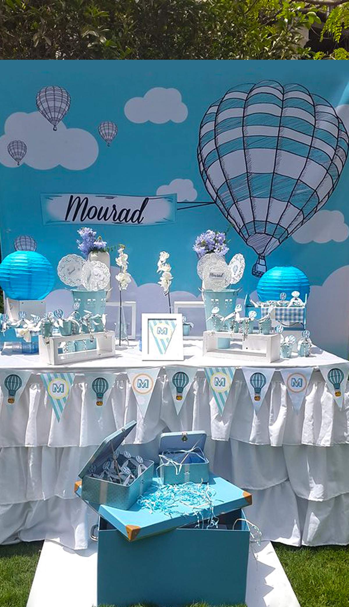 Mourad Baptism - Hot Air Balloon 