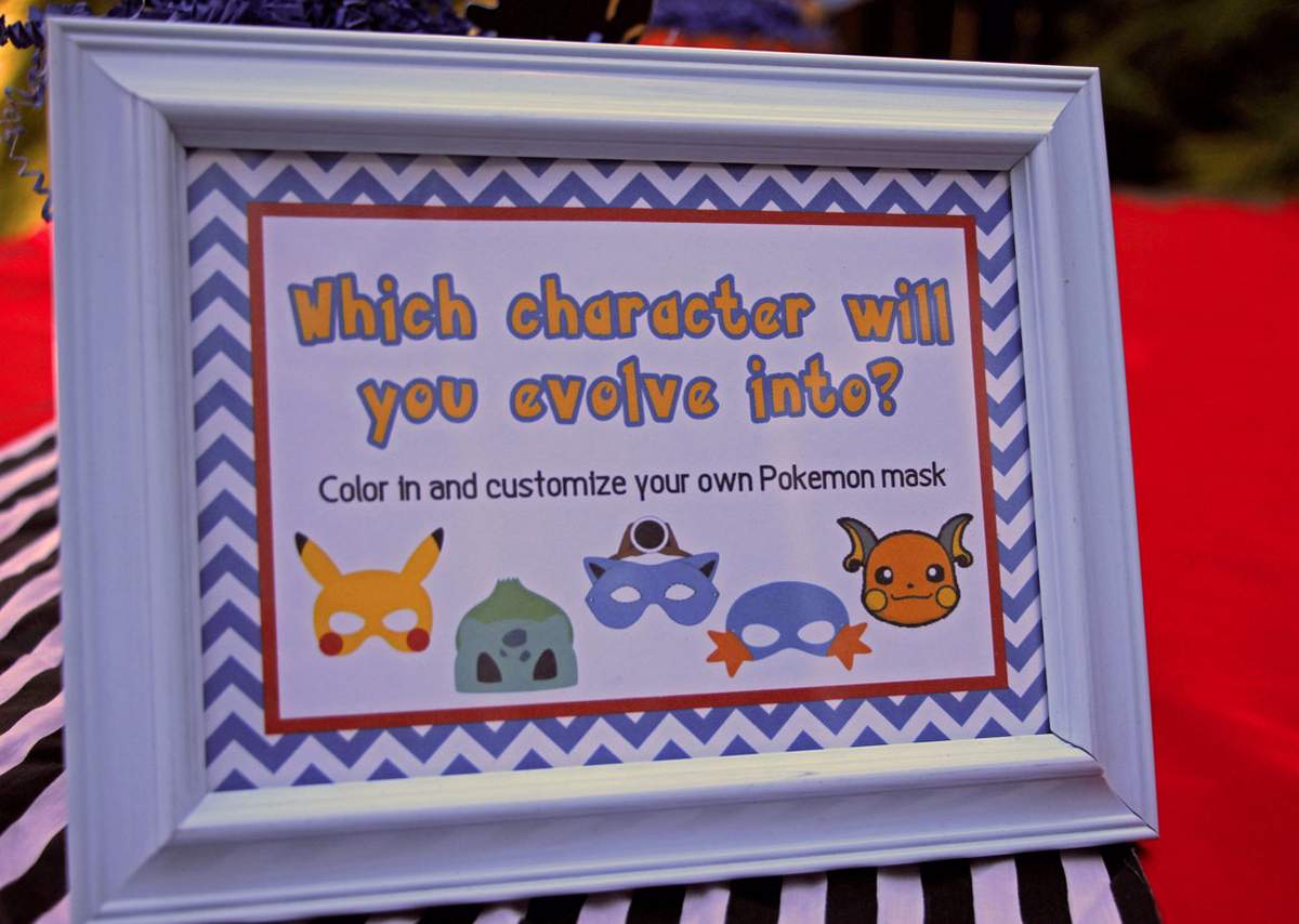 Pokemon Birthday Party Ideas | Photo 2 of 42 | Catch My Party