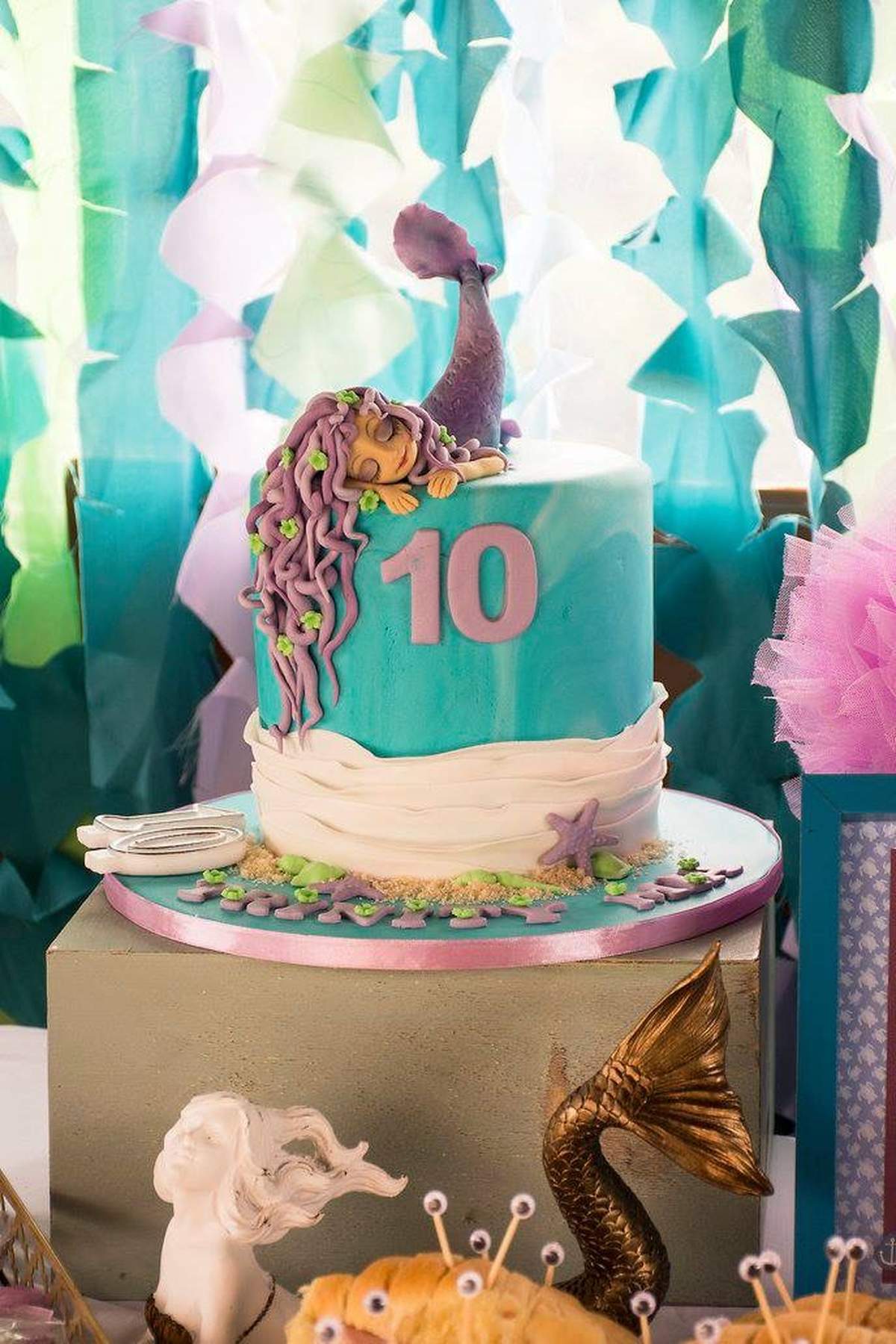 Trinity’s mermaid party - Mermaid
