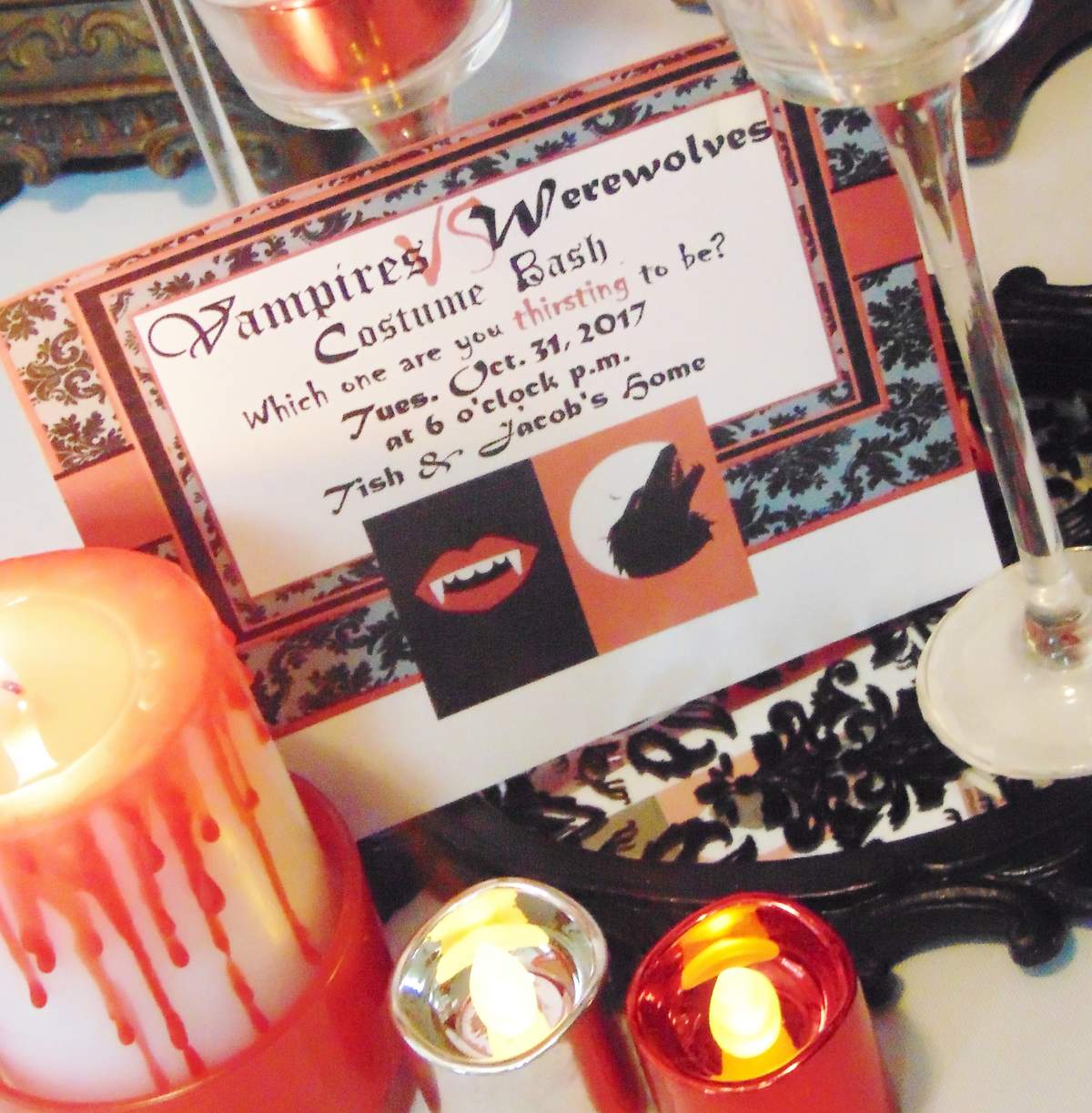 Vampires vs. Werewolves - Costume Party