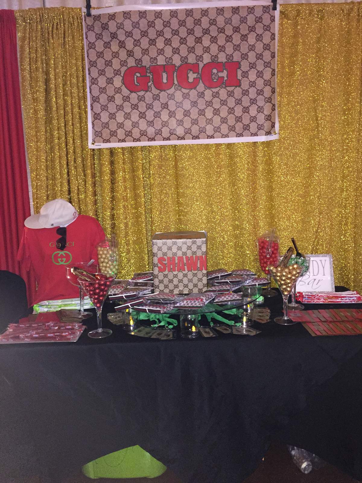 GUCCI Inspired Birthday Party Ideas Photo 1 of 15 Catch My Party