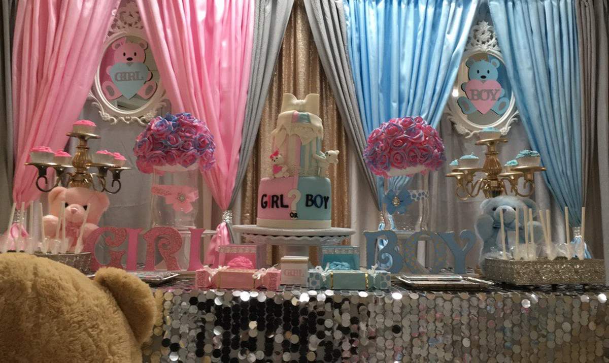 Idangelissa Gender Reveal  - Teddy Bear