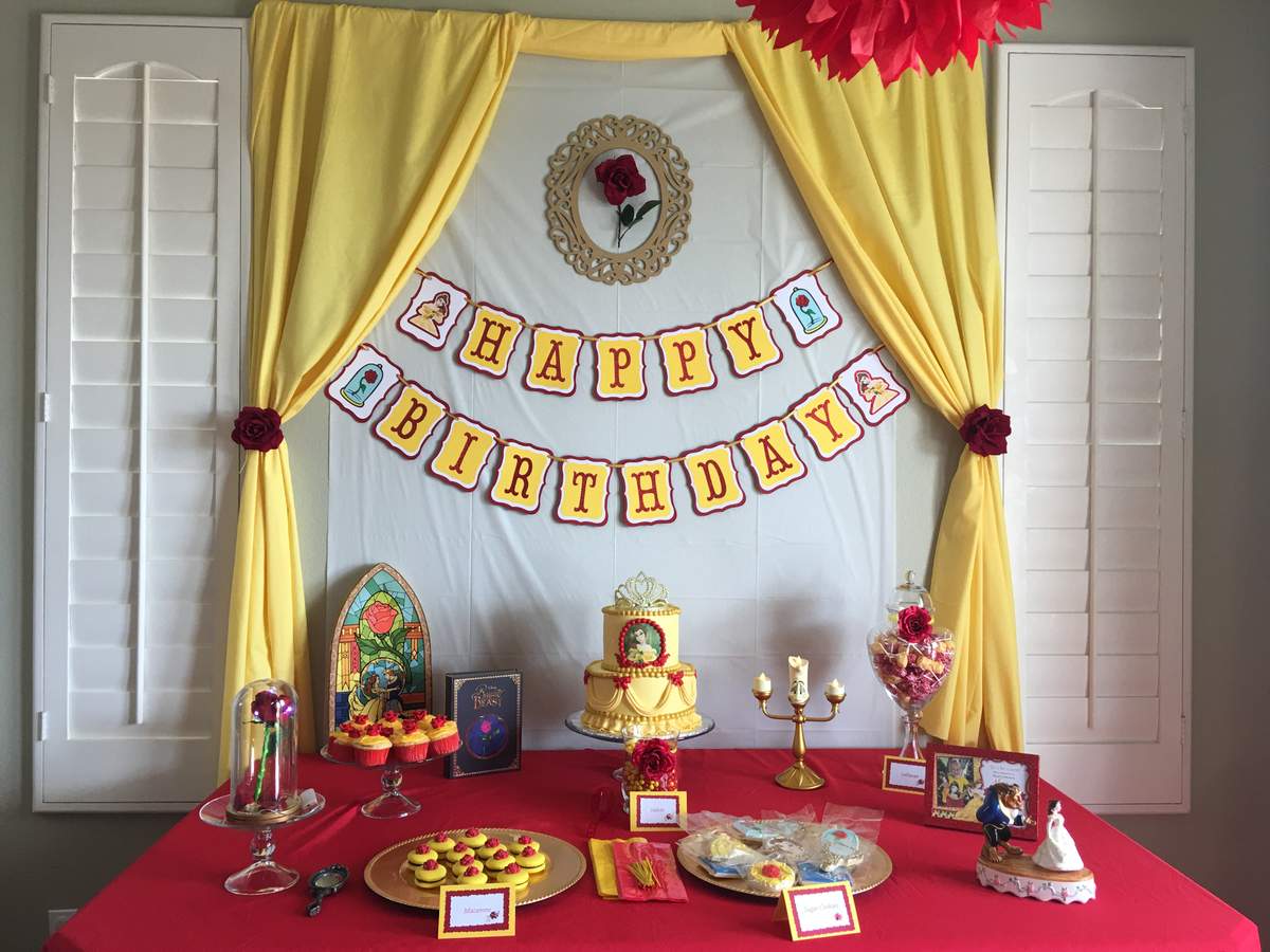 Alexa’s Enchanted Belle Party  - Belle / Beauty and the Beast