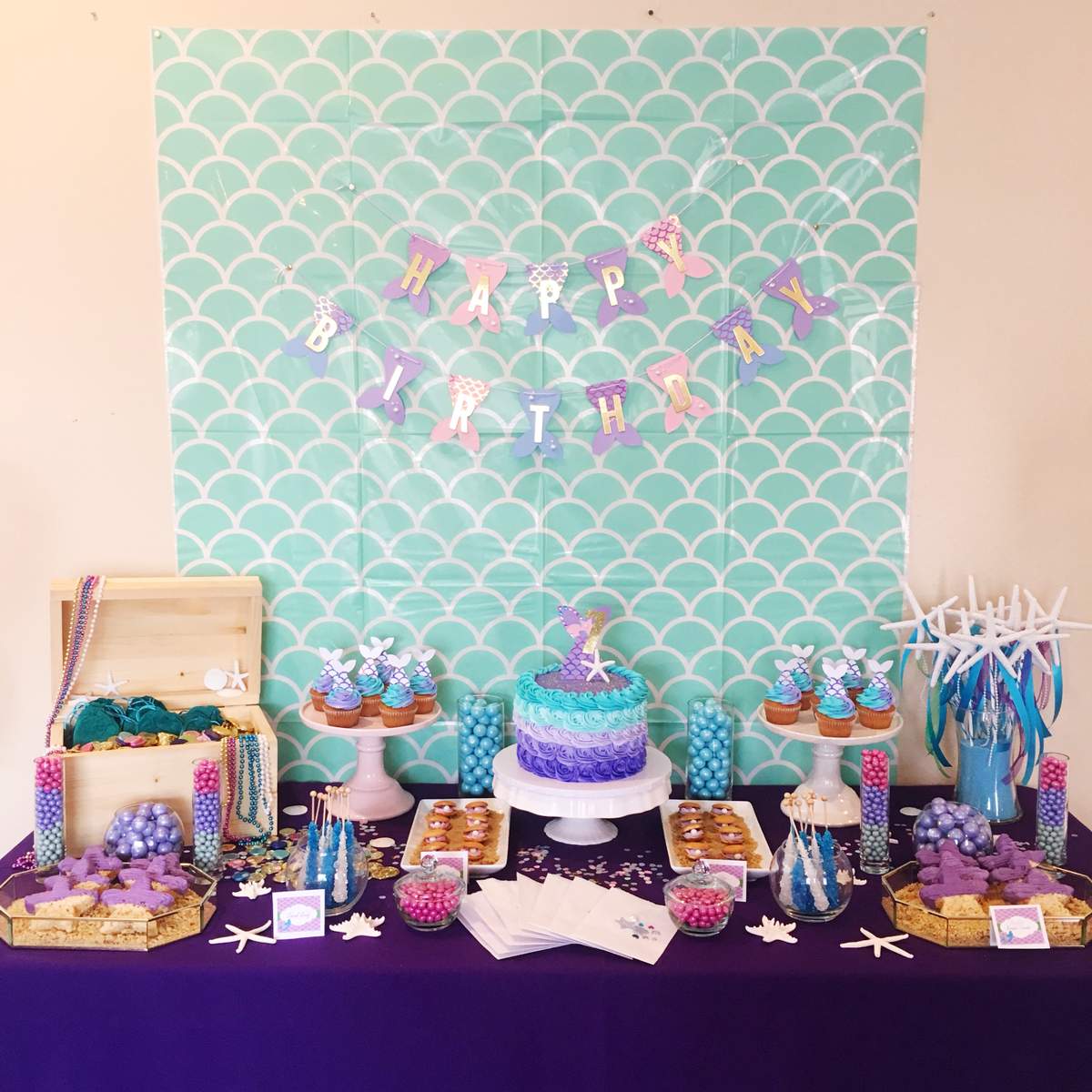 Kimmy's Mermaid 7th  Birthday Party - #MermaidLife