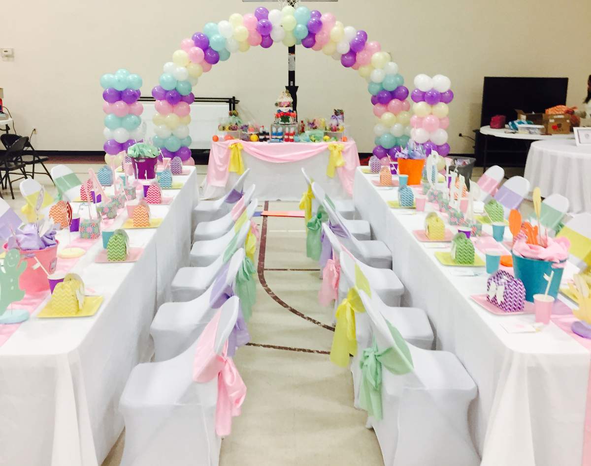 Candyland birthday party - Winter Candyland 