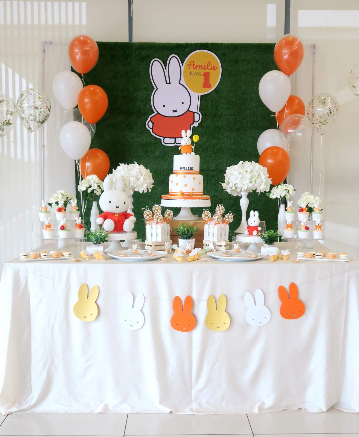 Miffy birthday party - Miffy Theme