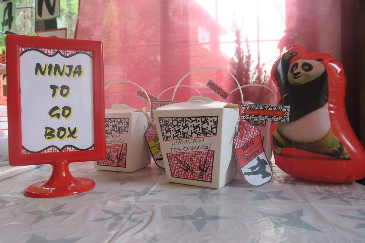 Ninja Birthday Party Ideas Photo 91 of 94 Catch My Party