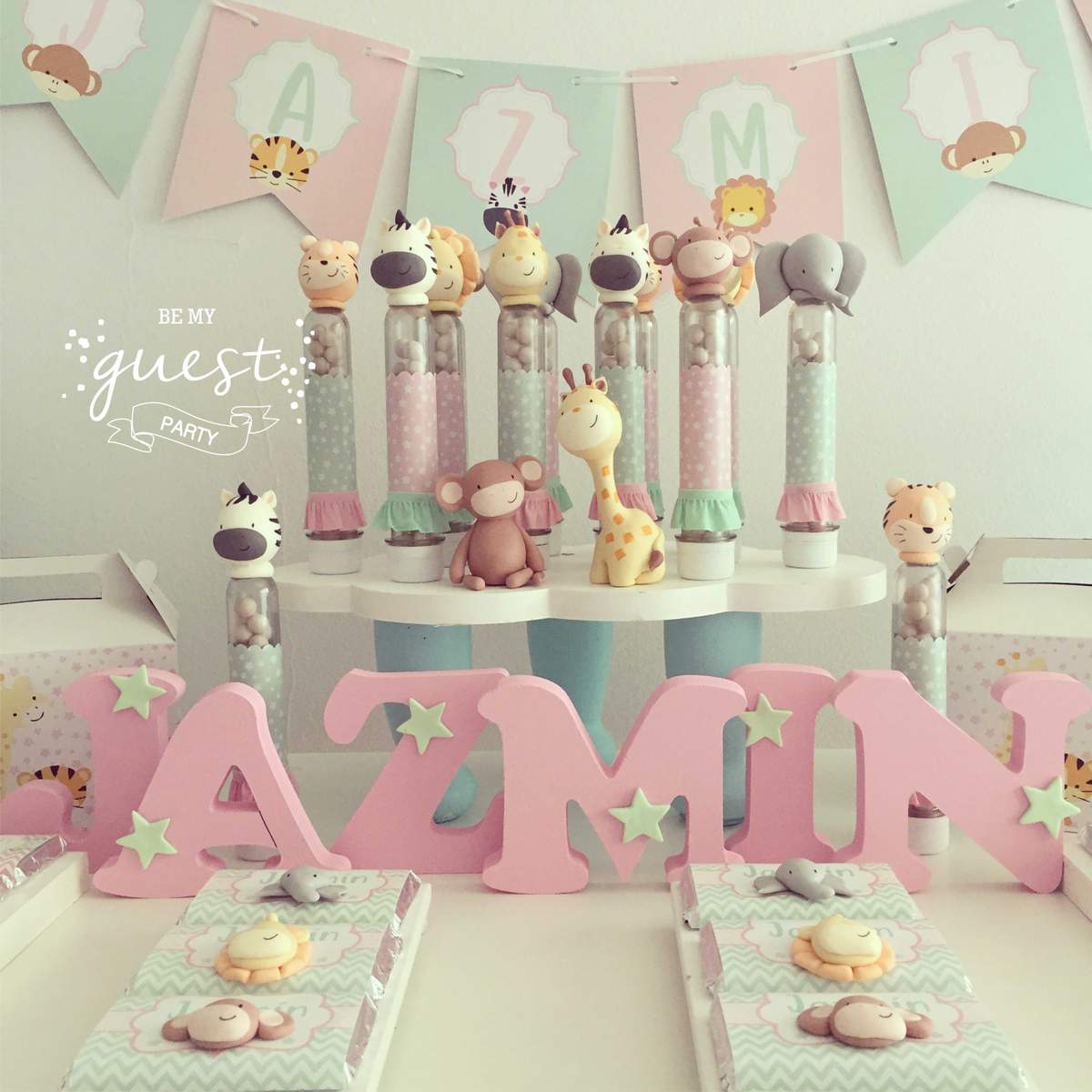 Cumpleaños Jazmín - Animales de la Selva