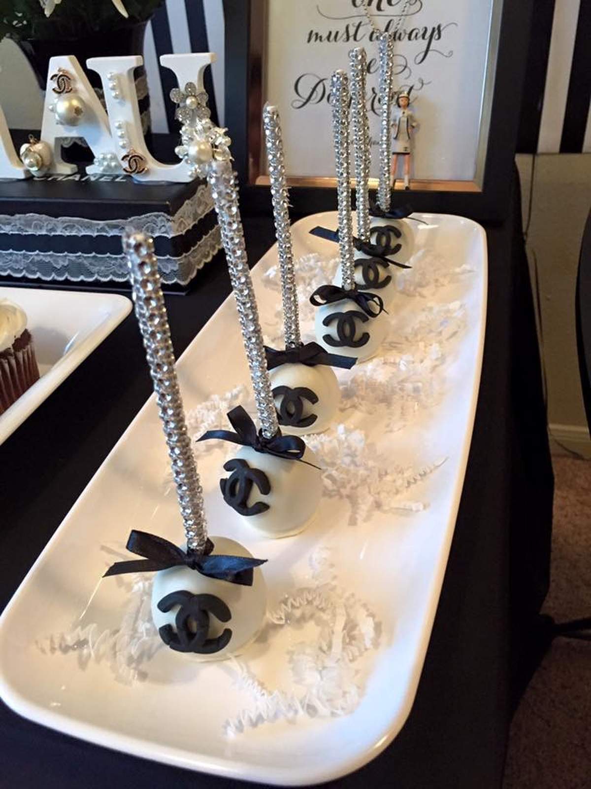 Chanel Birthday Party Ideas Photo 1 of 39 Catch My Party