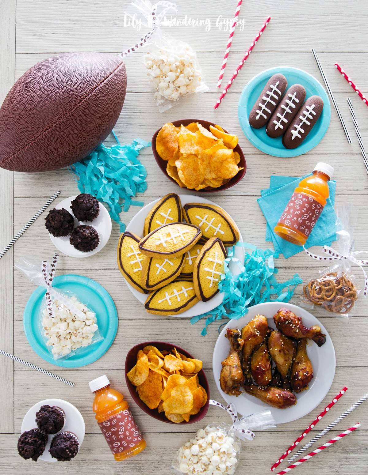 Adorable Super Bowl Party Ideas (Easy Decor and Recipe Ideas) - Super Bowl