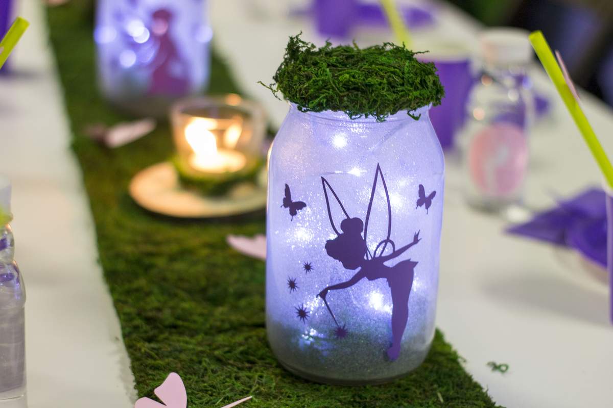 Greean and Purple Fairy Party  - Fairy 